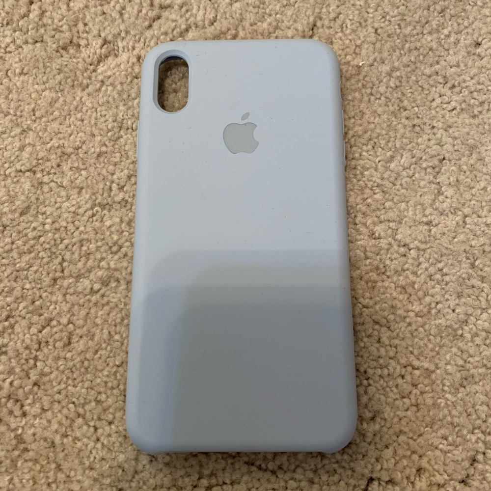 Apple silicone iPhone XS Max case